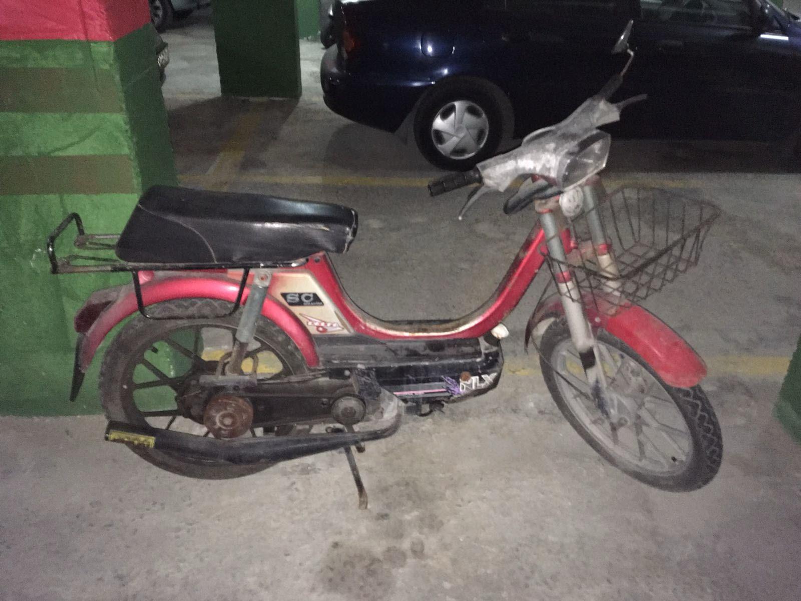 Estado original de la moto